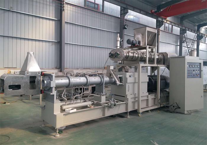 twin wcrew extruder for fish feed m